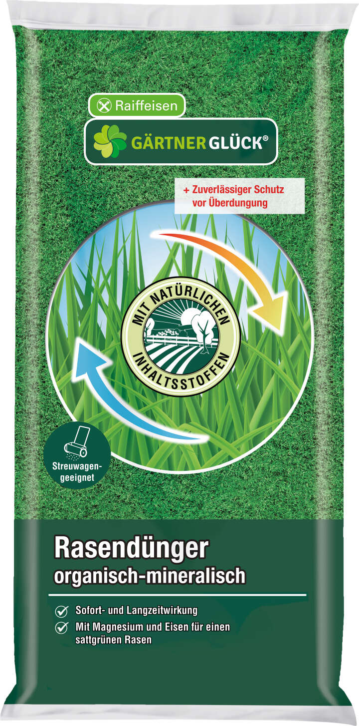 GÄRTNERGLÜCK Rasendünger organisch-mineralisch granuliert
